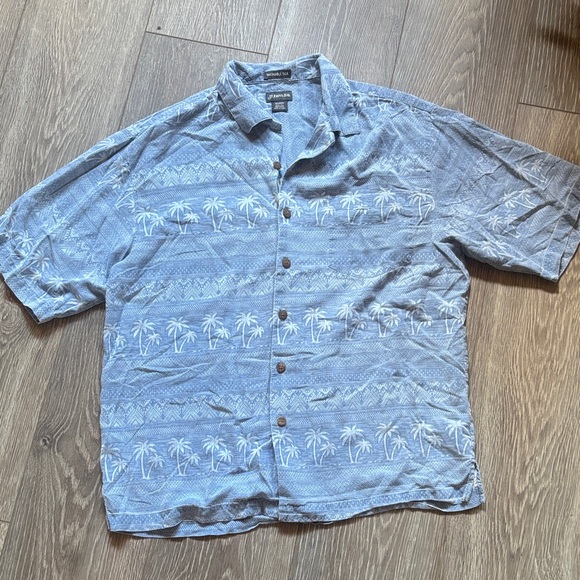 St. John’s bay silk shirt - Picture 1 of 5